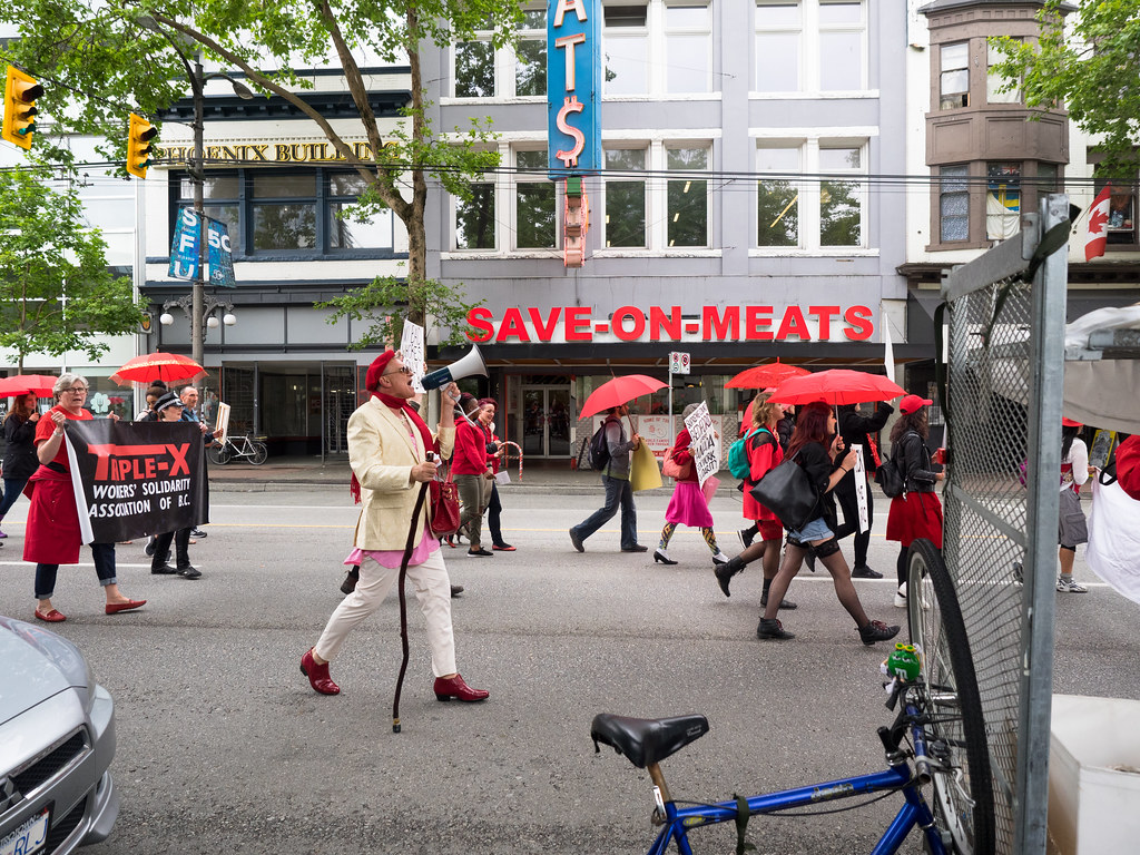 46. Passing Save On Red Umbrella March for Sex Work Solida… Flickr