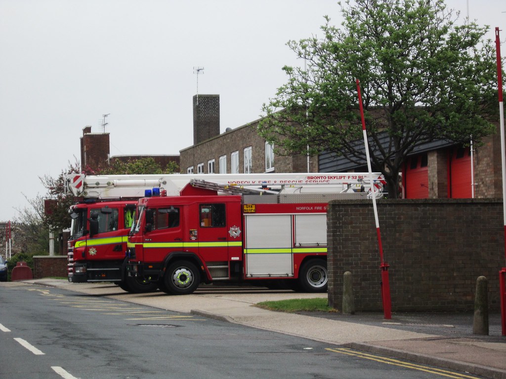 Fire Engines At Great Yarmouth Fire Station LookaroundAnne Flickr