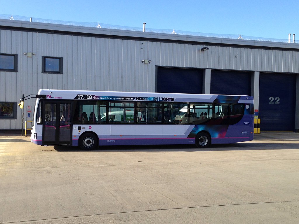 Northern lights of old aberdeen New enviro 300 first aberd… Flickr