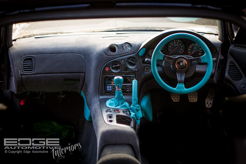 RX7 Alcantara dash Steve Flickr