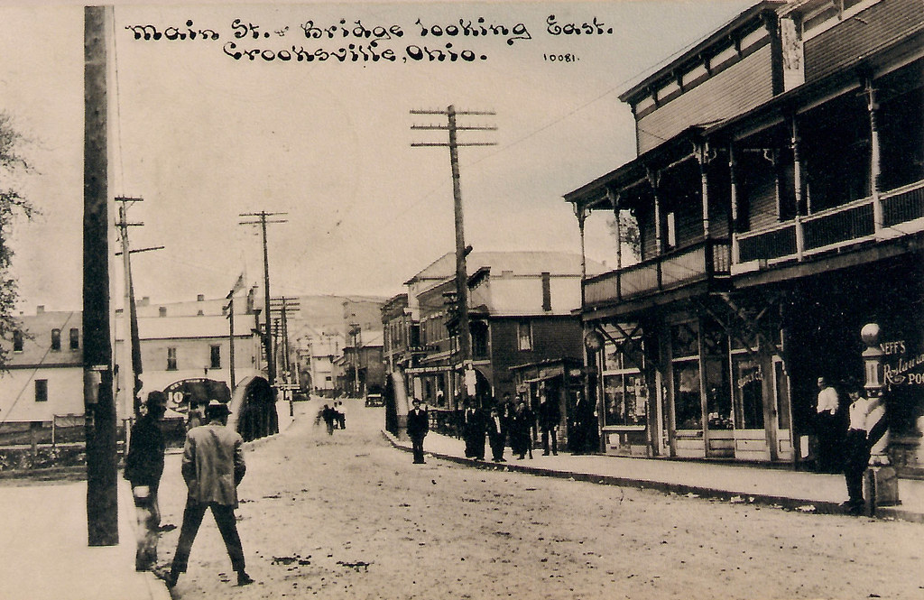 Main Street, Crooksville, Ohio Perry County Historical and Cultural
