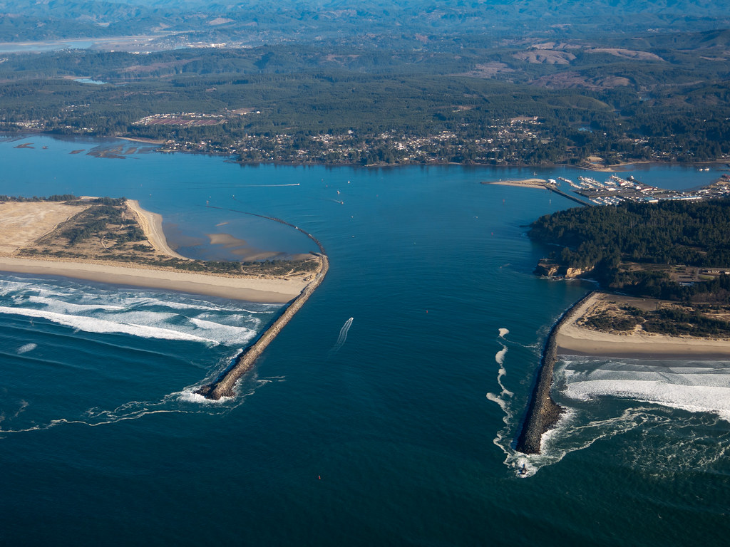 entrance to Coos Bay Alex Derr Flickr
