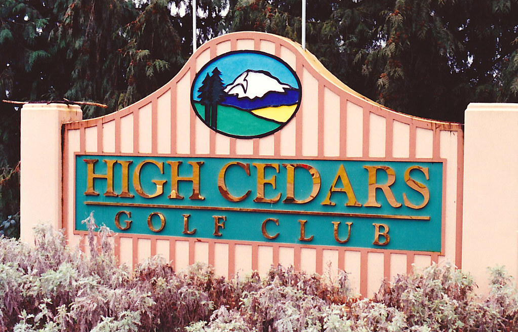 High Cedars Golf Club Sign This location today www.google… Flickr