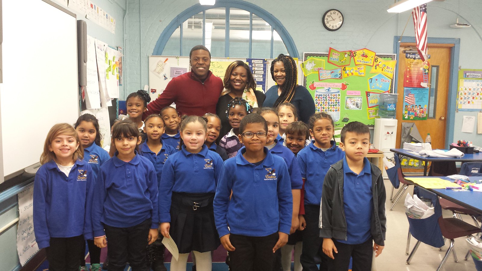 Hawkins Street School, Newark 2015, Celebrity Read United Way of Essex