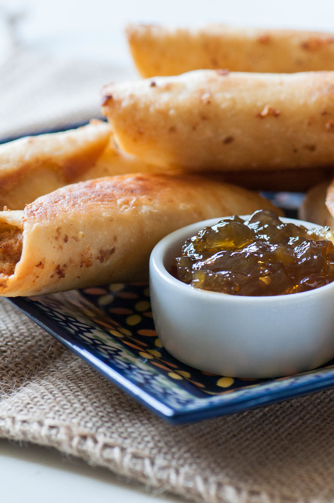 Cream Cheese Chicken Flautas with Jalapeno Jelly 3 Flickr