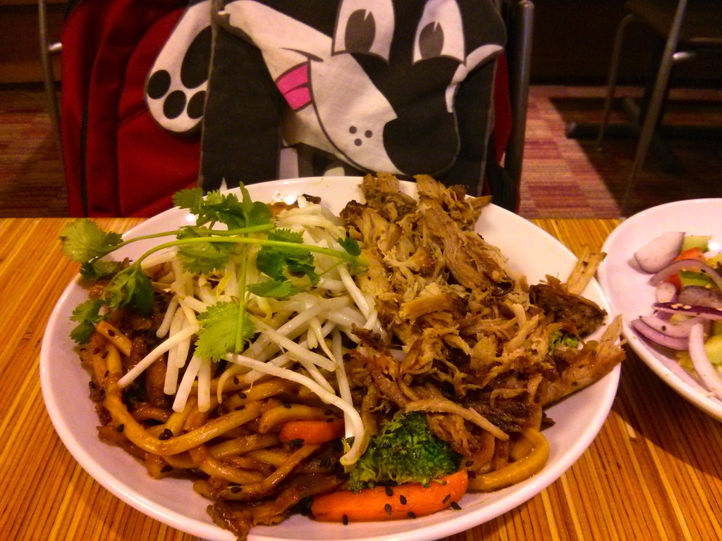 Japanese Pan Noodles with pork Noodles and Company 4737 Co… Flickr