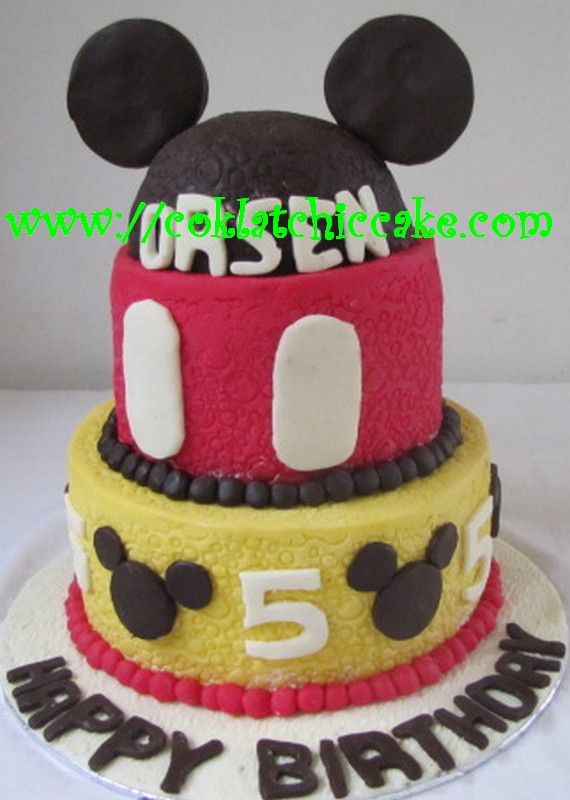 20+ Trend Terbaru Model Kue Ulang Tahun Mickey Mouse Panda Assed