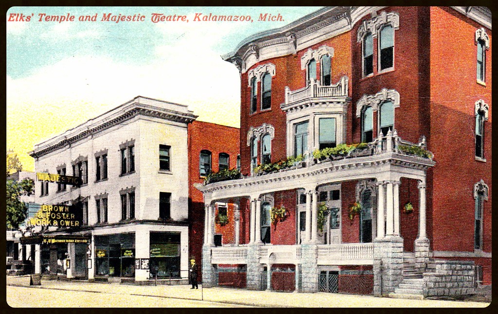 1915 Majestic Theatre and Elks Temple, Kalamazoo, Michi… Flickr