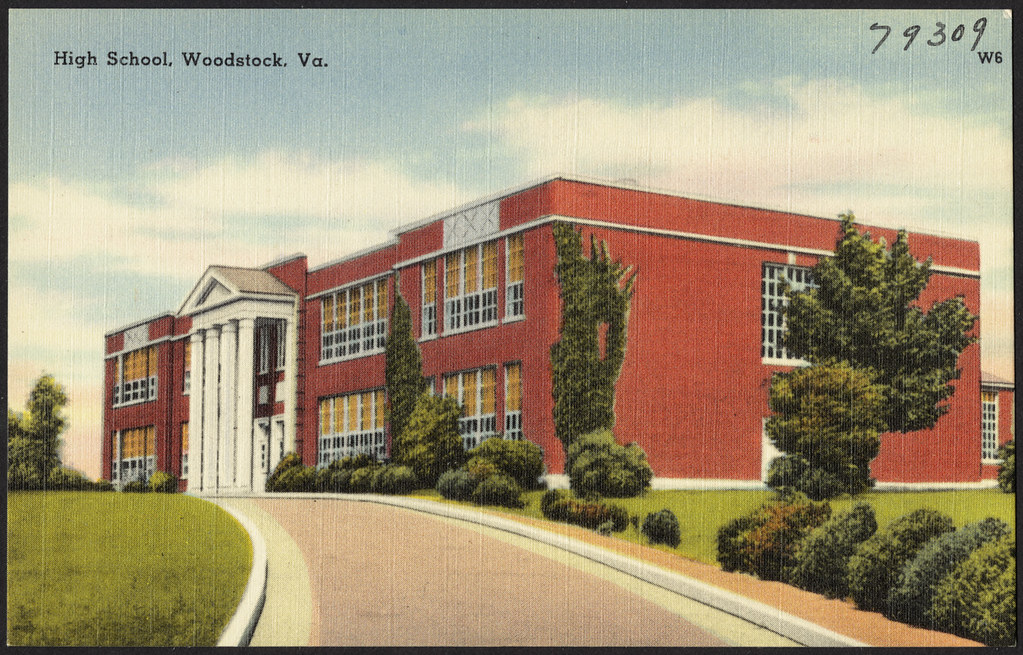High school, Woodstock, Va. File name 06_10_021909 Title… Flickr