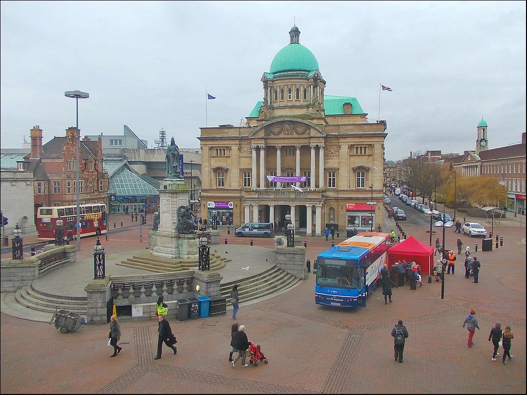 Hull City Centre United Kingdom Eurovia Contracting North Completes
