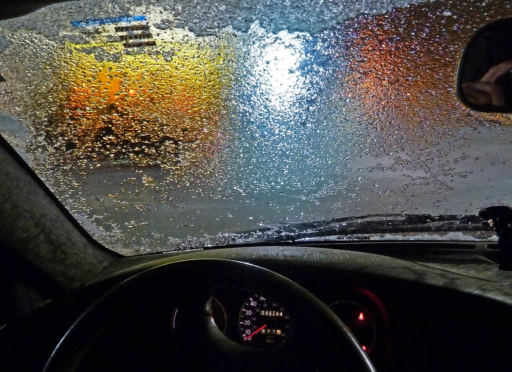 Icy Windshield 3/2/14 Sleet and freezing rain didn't take … Flickr