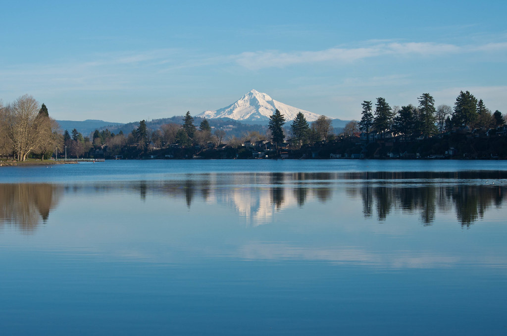 Blue Lake, Oregon, USA Yes, it really is named Blue Lake. … Flickr