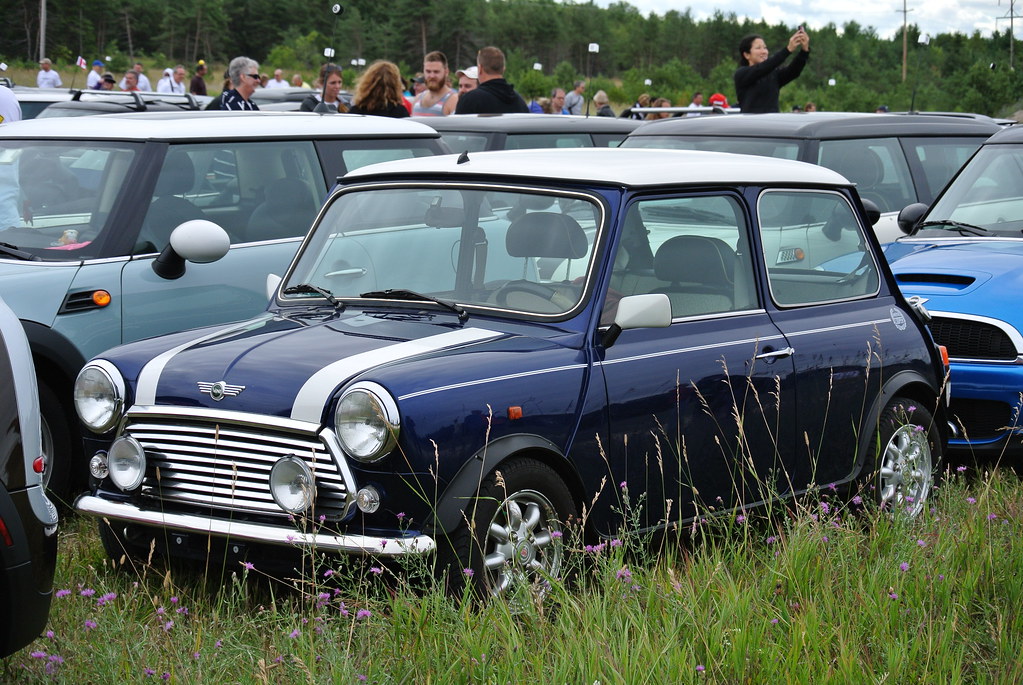 Mini on the Mack 2013 Mini Cooper Rally on the Mackinac Br… Flickr