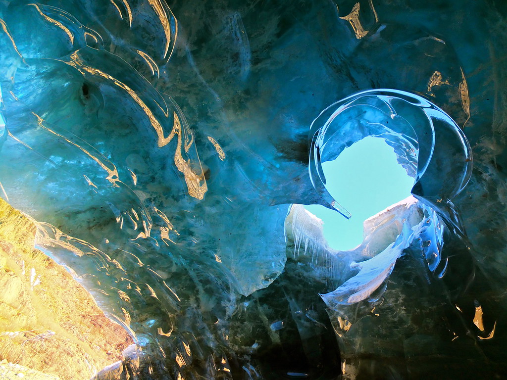 Ice Cave Took the morning off to visit the glacier Joseph Flickr