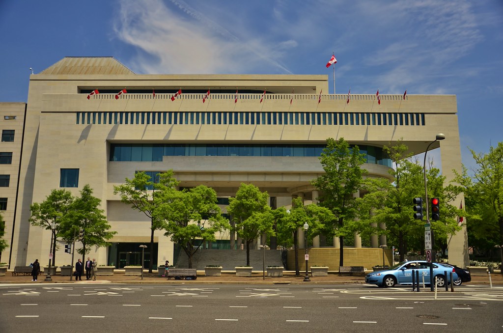 Canadian Embassy Opened in 1989, this building is one of 1… Flickr
