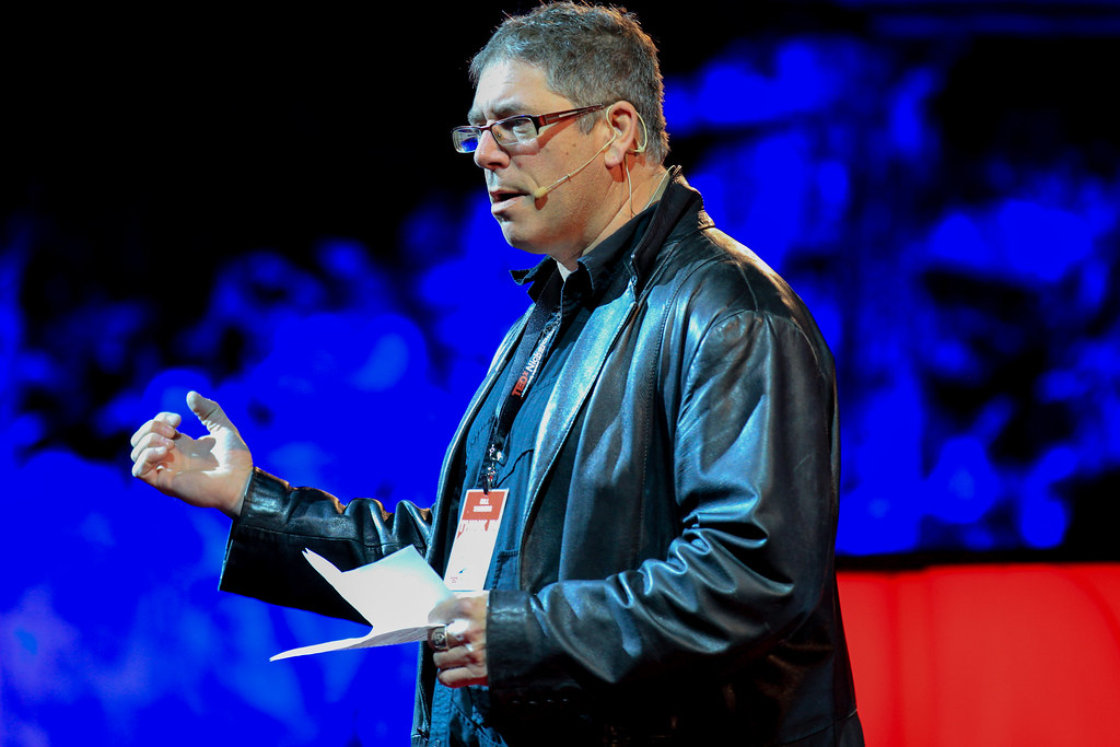 Host Bill Sanders TEDxNickelCity Flickr