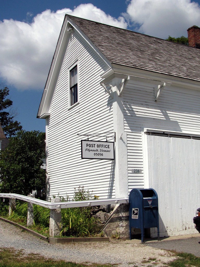 Plymouth VT Post Office The Plymouth Post Office, located … Flickr