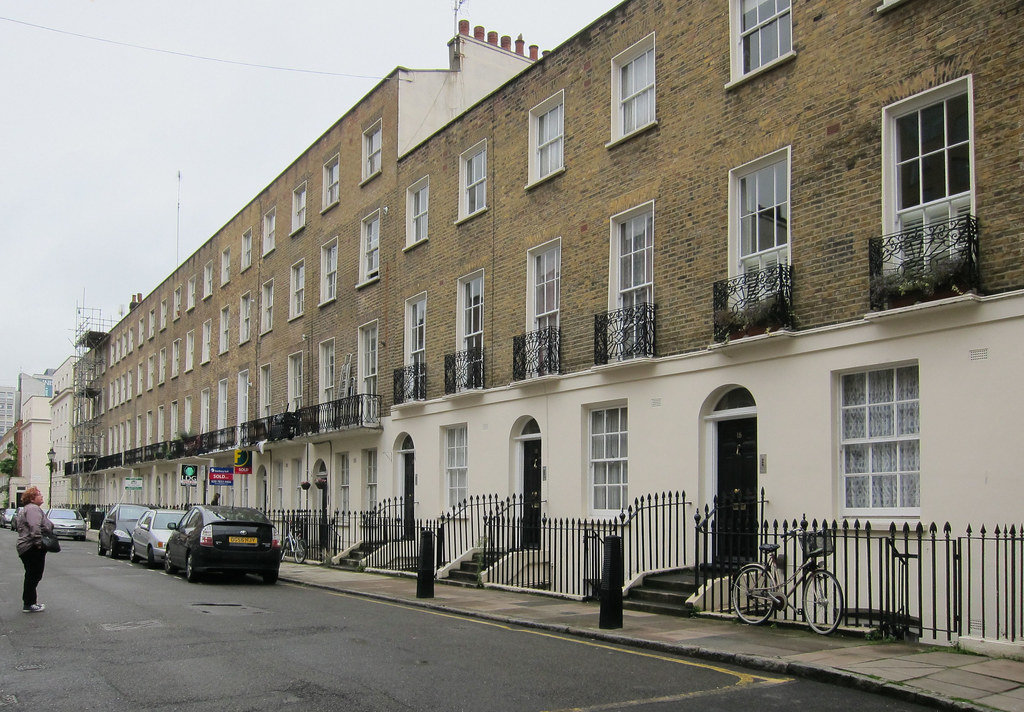 Burton Street WC1 Four and five storey homes. ter… Flickr