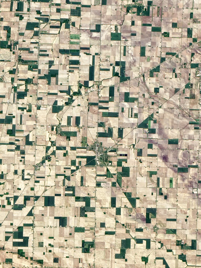 Reese, Michigan Wallpaper Landsat 8 image of the town of R… Flickr