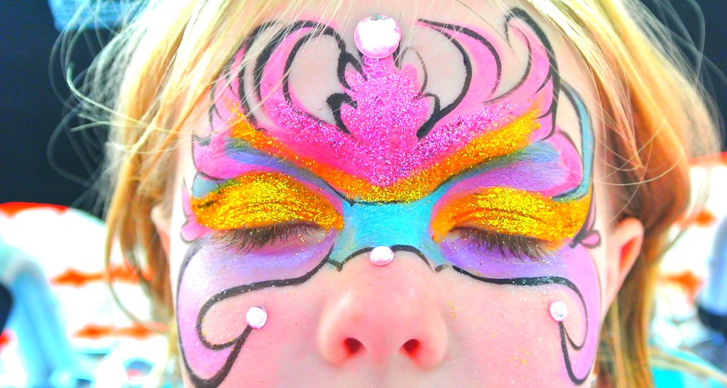 Sleeping Beauty Face Painting IIImagine Face Painting Flickr