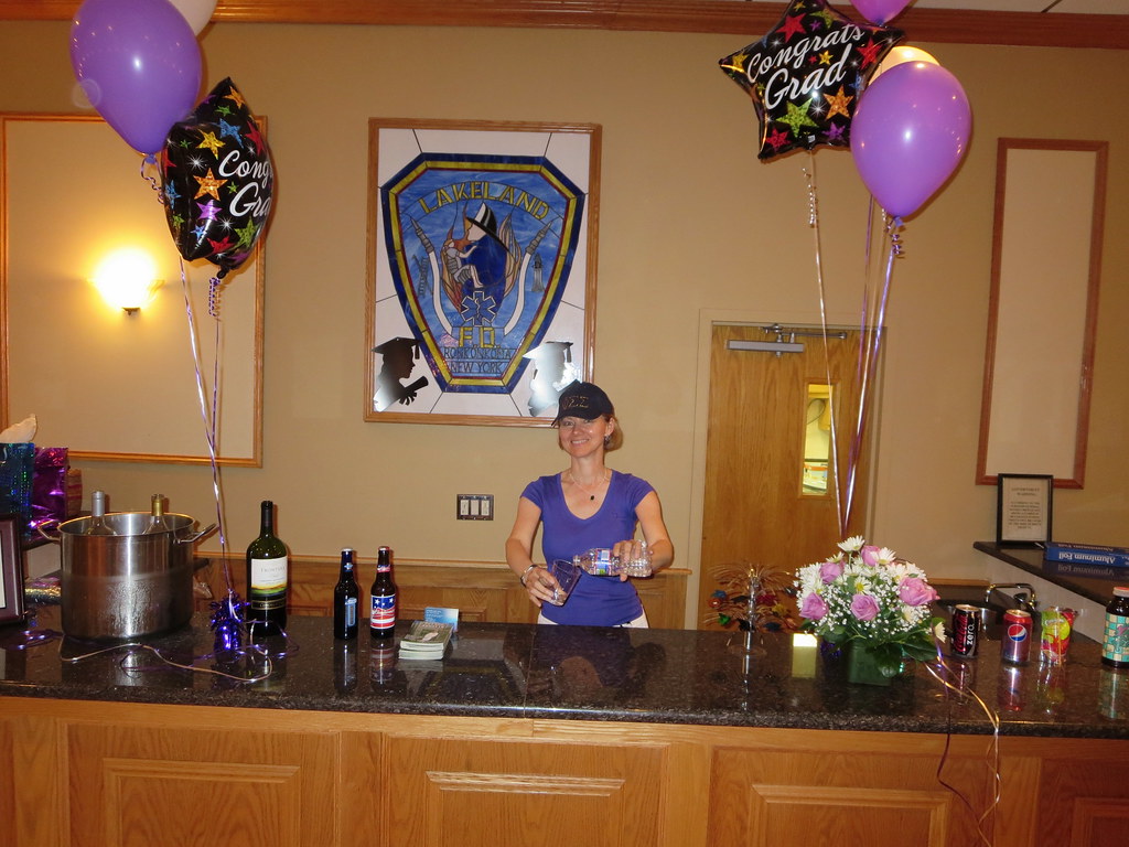 Terry Wolowski bartending at private party Kelly Ryan Grad… Flickr