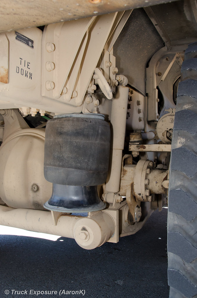 Oshkosh HEMTT M1120A4 LHS Steer Axle Suspension 2015 Mil… Flickr