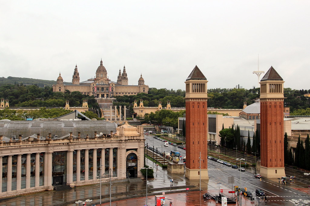 Avinguda de la Reina Maria Cristina, Barcelona Pietro Ferreira Flickr