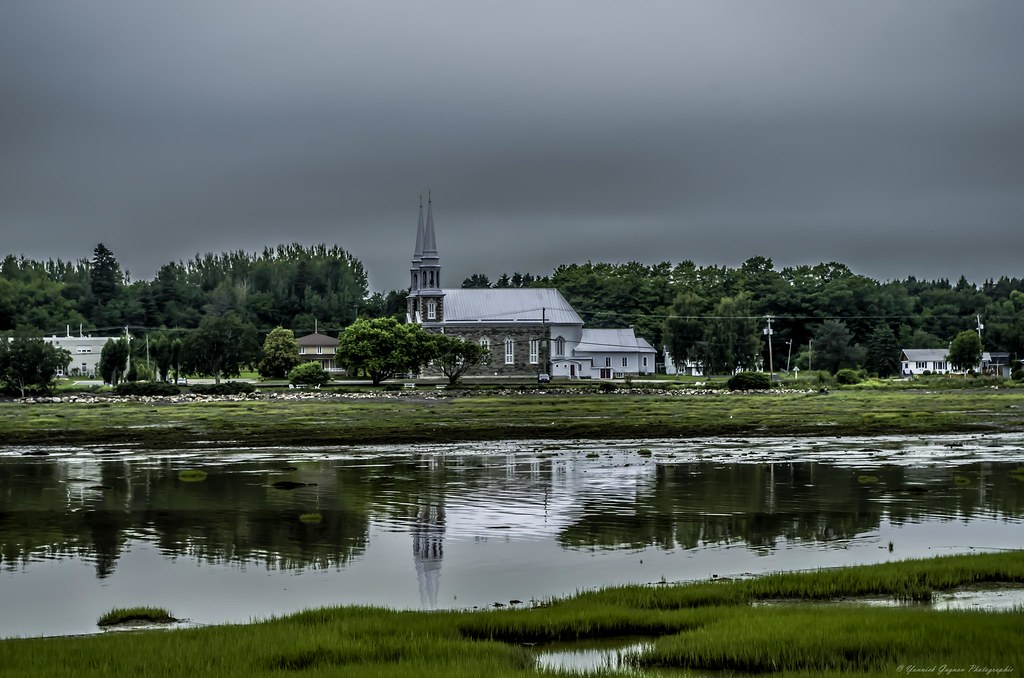 isle aux coudres 1885 L’église SaintLouis de l’IsleauxC… Flickr