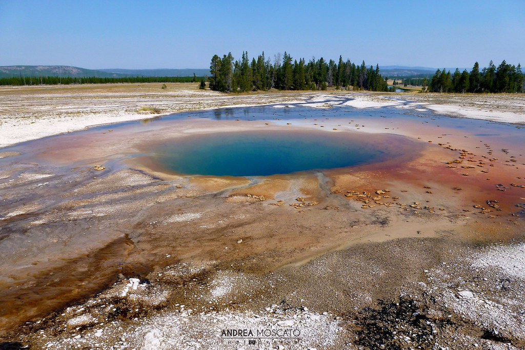 Opal Pool Yellowstone National Park, Wyoming Andrea Moscato Flickr
