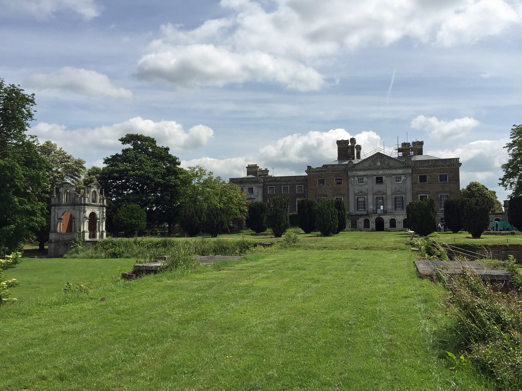 Copped Hall Restored mansion, viewed from the end… Flickr