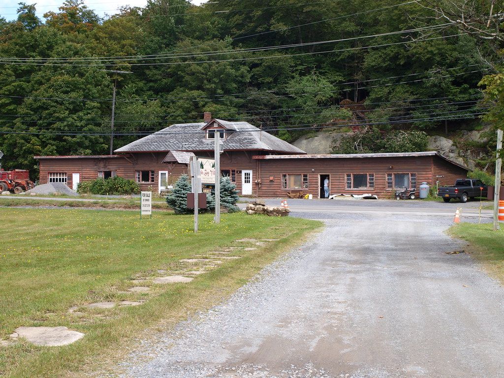 Former Eagle Bay NY Train Station & Former Fogarty's Bar, … Flickr
