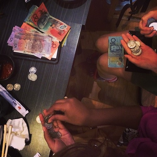 Trying to change our coins into notes... MADANG RESTAURANT… Flickr