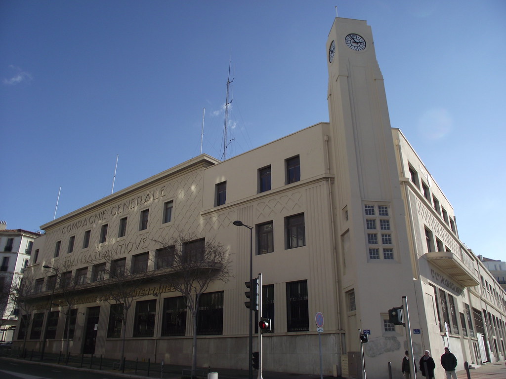 Marseille SNCM former headquarters La Joliette Quai de… Flickr