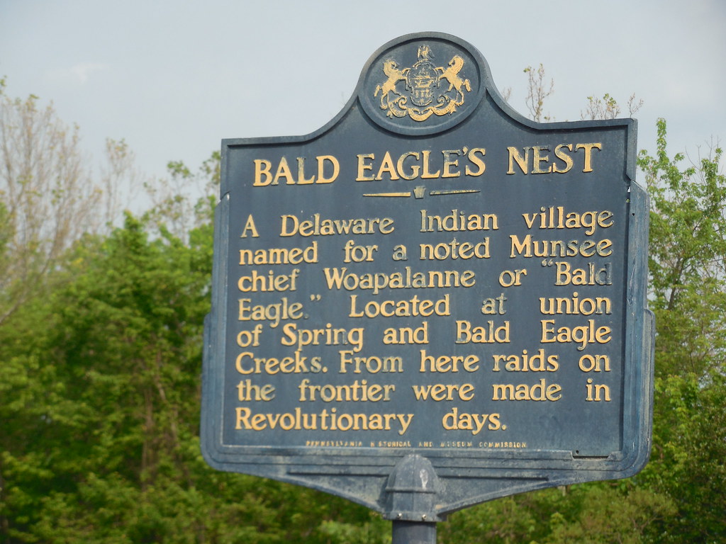 Bald Eagle's Nest Historic Marker Milesburg, Pennsylvania Flickr
