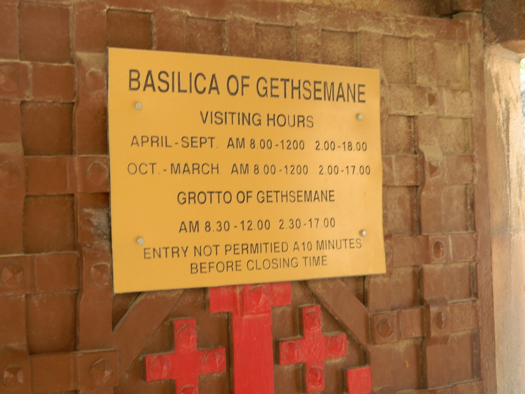 garden gethsename sign Tommy Briggs Flickr