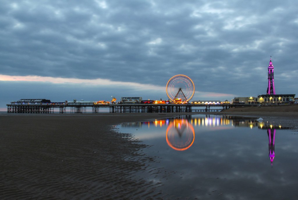 Elevation of Cavendish Rd, Blackpool FY2 9JR, UK Topographic Map