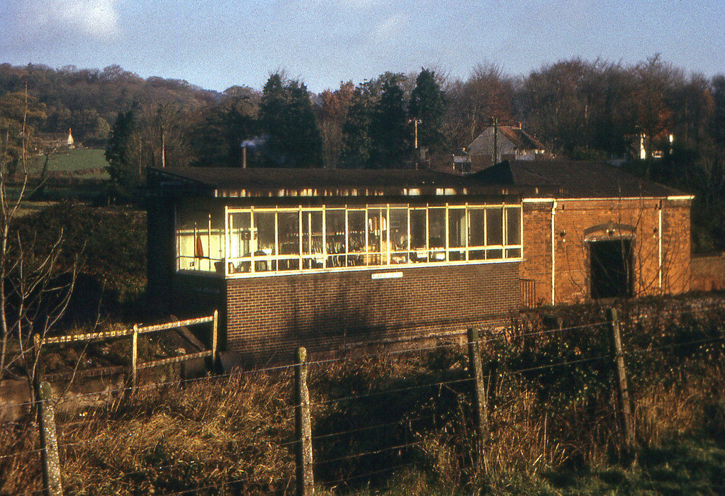 DEC 71 07. Flax Bourton Signal Box, November 1971 Andy Kirkham Flickr