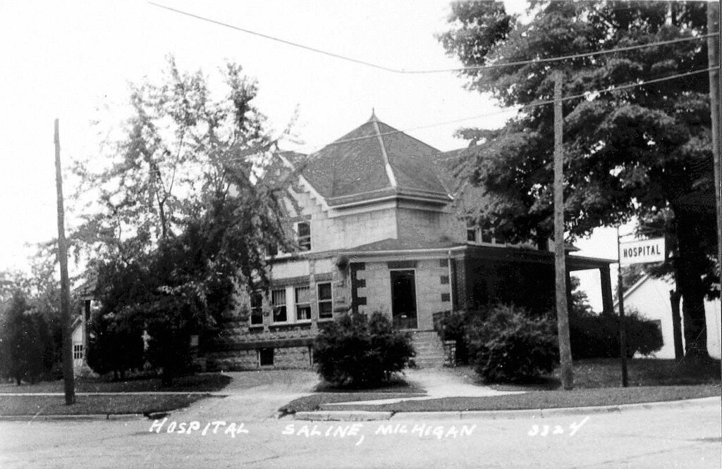 Saline Hospital, c. 1935 At the southeast corner of S. Ann… Flickr