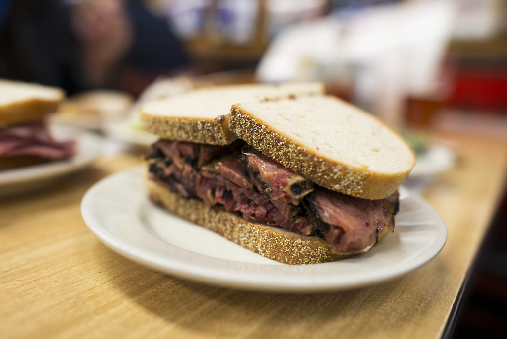 Katz's Deli Pastrami Sandwich Pastrami Sandwich a 125 … Flickr