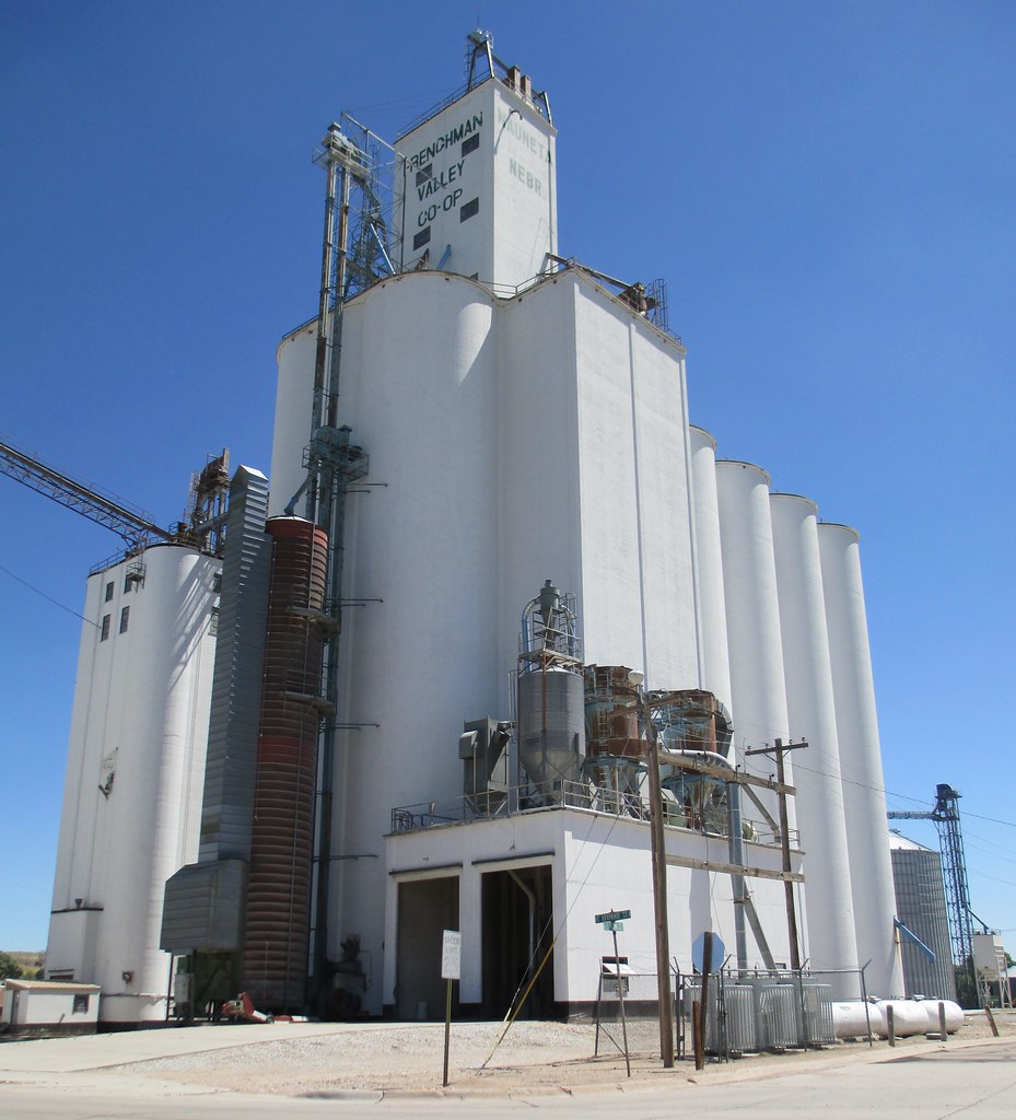 Grain Elevator Nebraska) is located in s… Flickr