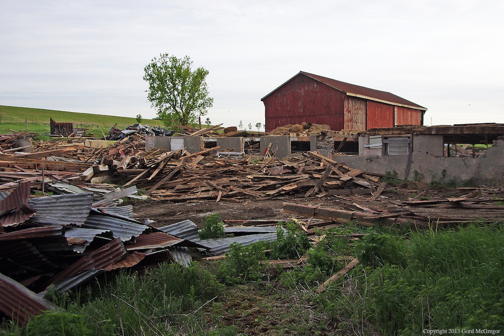 3705 Stouffville barn demolition ontario photo connection Flickr