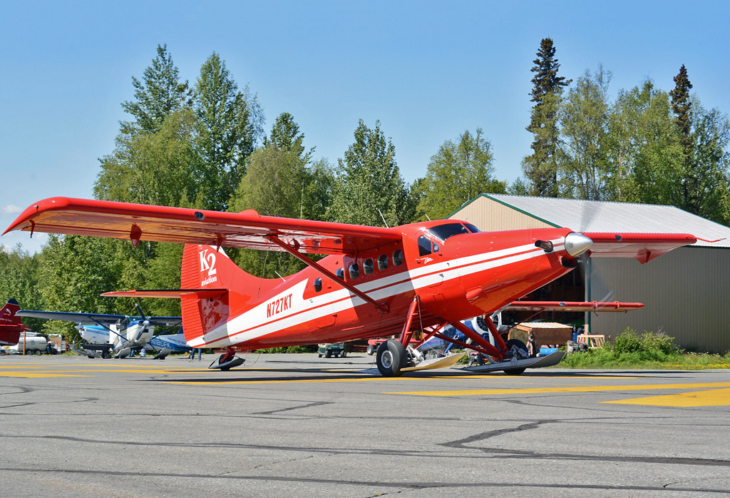 N727KT Talkeetna Airport (TKA/PATK) in Alaska on June 6, 2… Flickr