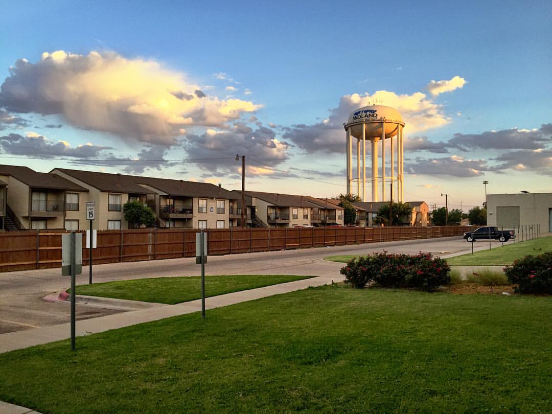 Elevation of Midland, TX, USA Topographic Map Altitude Map