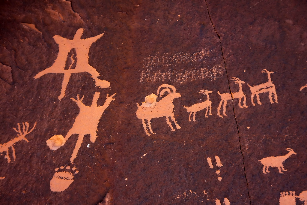 Reise USA 2008 Newspaper Rock SHM Monticello Utah ollidrolli