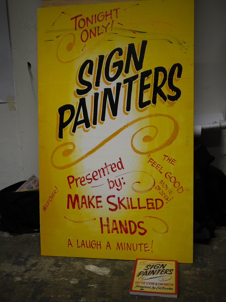 Sign Painting with Mike Meyer, Berlin Anatoletype Digital Foundry Flickr