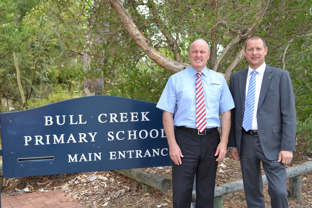 Bull Creek Primary School with Principal Tim Cremin Flickr