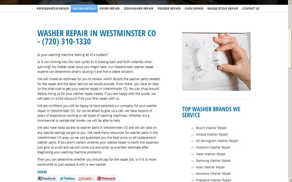 ASAP Appliance Repair of Westminster(720) 3101330 Flickr