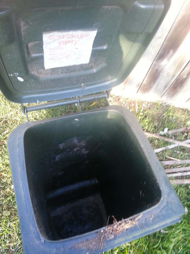 inside of my new old style nylex 80L banyule garbage bin Flickr