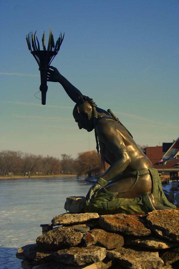 Holding the Torch Statue on the Rock River Jib Flickr