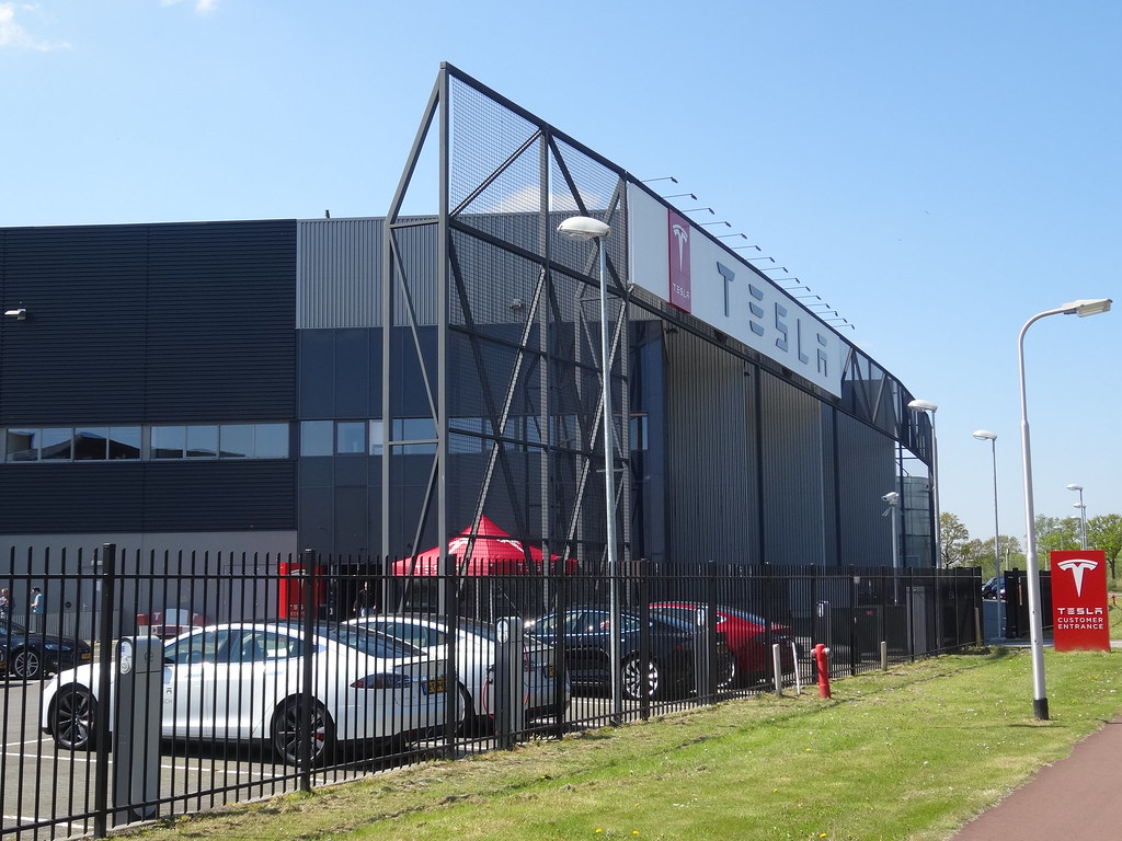 Tilburg Tesla Assembly Plant Last year electric car manuf… Flickr